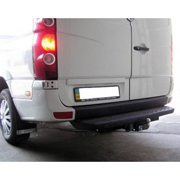 Фаркоп съемный на Volkswagen Crafter Микроавтобус (2006--) L=3660/4370, бампер с подножкой,